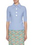 Main View - Click To Enlarge - NACKIYÉ - Sugarman Button Detail Lettuce Wool Polo Shirt