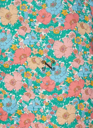  - NACKIYÉ - Crayon Floral Cotton Midi Skirt