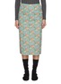 Main View - Click To Enlarge - NACKIYÉ - Crayon Floral Cotton Midi Skirt