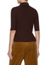 Back View - Click To Enlarge - NACKIYÉ - Sugarman Button Detail Lettuce Wool Polo Shirt