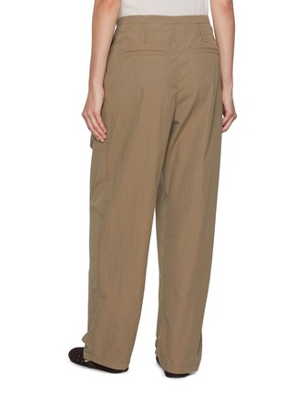 Back View - Click To Enlarge - NACKIYÉ - Dylan Pleated Cotton Pants