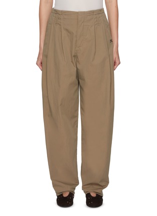 Main View - Click To Enlarge - NACKIYÉ - Dylan Pleated Cotton Pants
