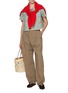 Figure View - Click To Enlarge - NACKIYÉ - Dylan Pleated Cotton Pants