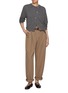 Figure View - Click To Enlarge - NACKIYÉ - Pearl Crewneck Cashmere Knit Top
