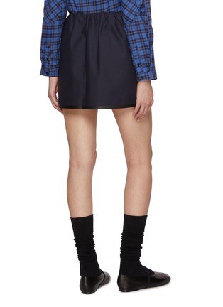 Back View - Click To Enlarge - NACKIYÉ - Cotton Mini Skirt