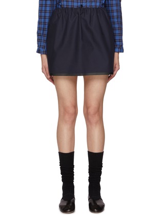 Main View - Click To Enlarge - NACKIYÉ - Cotton Mini Skirt
