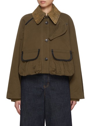 Main View - Click To Enlarge - NACKIYÉ - Precious Cargo Cotton Jacket