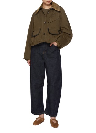 Figure View - Click To Enlarge - NACKIYÉ - Precious Cargo Cotton Jacket