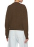 Back View - Click To Enlarge - NACKIYÉ - Sea Shell Cashmere Knit Cardigan