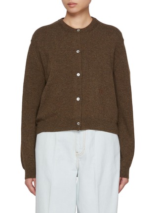 Main View - Click To Enlarge - NACKIYÉ - Sea Shell Cashmere Knit Cardigan