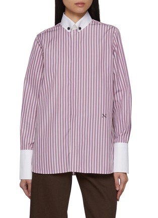Main View - Click To Enlarge - NACKIYÉ - Saville Cotton Shirt