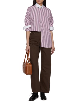 Figure View - Click To Enlarge - NACKIYÉ - Saville Cotton Shirt