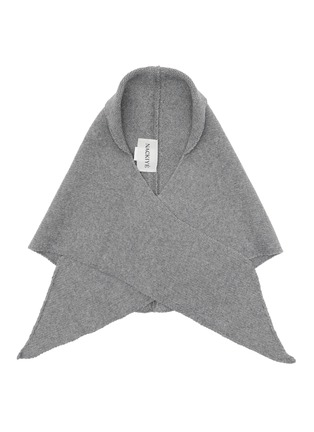 Main View - Click To Enlarge - NACKIYÉ - Queen's Guard Merino Wool Cashmere Scarf