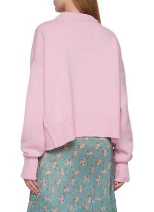 Back View - Click To Enlarge - NACKIYÉ - Avalanche Cashmere Wool Knit Sweater