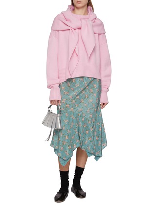 Figure View - Click To Enlarge - NACKIYÉ - Avalanche Cashmere Wool Knit Sweater