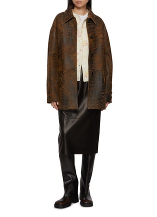 Figure View - Click To Enlarge - NACKIYÉ - Yoko Leather Jacket