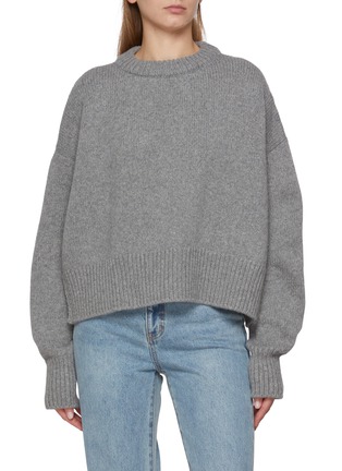 Main View - Click To Enlarge - NACKIYÉ - Avalanche Cashmere Wool Knit Sweater