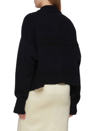 Back View - Click To Enlarge - NACKIYÉ - Icebreaker Cashmere Wool Knit Cardigan