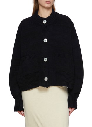 Main View - Click To Enlarge - NACKIYÉ - Icebreaker Cashmere Wool Knit Cardigan
