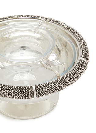 Detail View - Click To Enlarge - BUCCELLATI - Caviar Sterling Silver Bowl