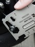 Detail View - Click To Enlarge - ZENLET - Tool Card — Silver