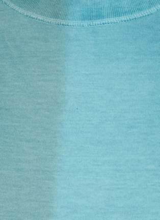 - J∞QUALITY - Crewneck Turquoise Cotton T-Shirt