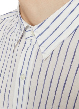  - J∞QUALITY - Striped Cotton Shirt