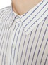  - J∞QUALITY - Striped Cotton Shirt