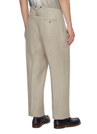 Back View - Click To Enlarge - J∞QUALITY - Linen Oxford Pants