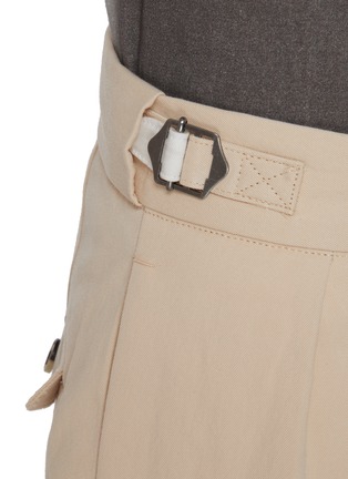  - J∞QUALITY - Double Pleated Cotton Wide Leg Pants