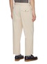 Back View - Click To Enlarge - J∞QUALITY - Double Pleated Cotton Wide Leg Pants
