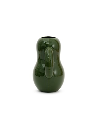 Detail View - Click To Enlarge - HOME STUDYO - Oscar Ceramic Vase — Moss Gloss