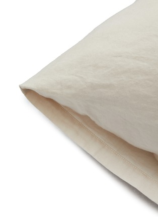 Detail View - Click To Enlarge - HÄSTENS - Cotton Pillowcase — Beige