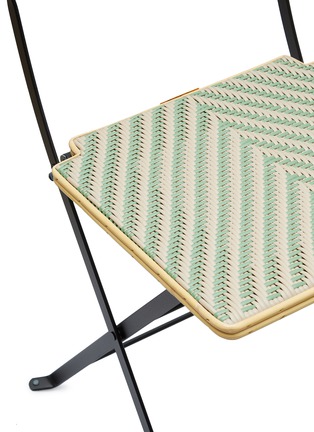 Detail View - Click To Enlarge - MAISON LOUIS DRUCKER - Tuileries XH Folding Chair — Beige