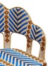 Detail View - Click To Enlarge - MAISON LOUIS DRUCKER - Houlgate Armchair — Blue