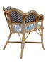  - MAISON LOUIS DRUCKER - Houlgate Armchair — Blue