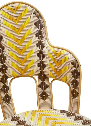 Detail View - Click To Enlarge - MAISON LOUIS DRUCKER - Houlgate Chair — Yellow
