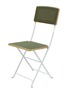 Main View - Click To Enlarge - MAISON LOUIS DRUCKER - Tuileries XI Folding Chair — Tender Green