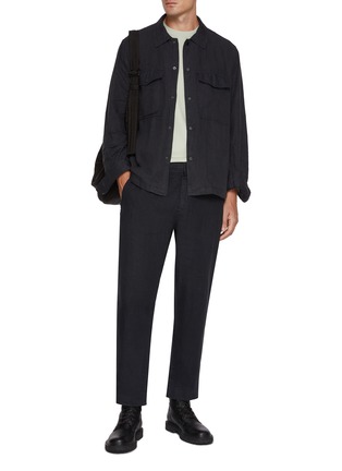 Figure View - Click To Enlarge - RAG & BONE - Tapered Linen Pants