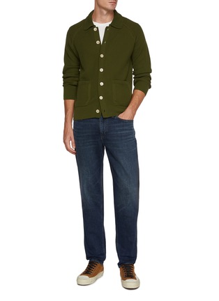 Figure View - Click To Enlarge - RAG & BONE - Fit 3 Authentic Stretch Dark Wash Jeans