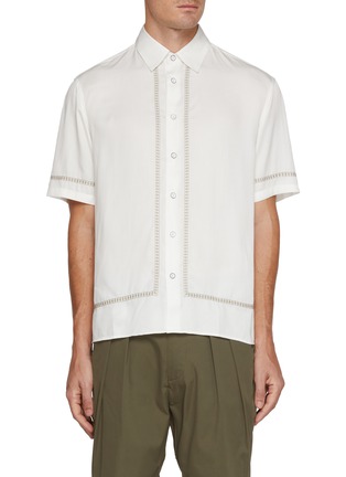 Main View - Click To Enlarge - RAG & BONE - Dalton Embroidered Shirt