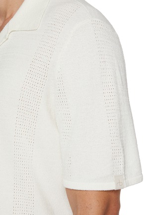  - RAG & BONE - Avery Zuma Knitted Pointelle Shirt