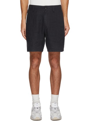 Main View - Click To Enlarge - RAG & BONE - Haydon Linen Shorts