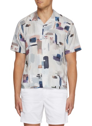 Main View - Click To Enlarge - RAG & BONE - Avery Printed Shirt