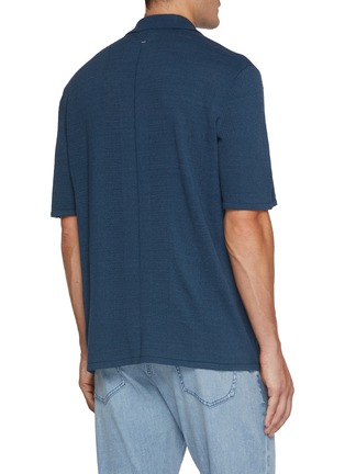 Back View - Click To Enlarge - RAG & BONE - Avery Zuma Knitted Pointelle Shirt