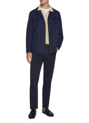 Figure View - Click To Enlarge - RAG & BONE - Fit 2 Aero Stretch Dark Wash Jeans