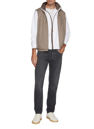 Figure View - Click To Enlarge - PAUL & SHARK - Save The Sea Typhoon® Platinum Reversible Vest