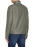 Back View - Click To Enlarge - PAUL & SHARK - Stand Collar Typhoon Silk Jacket