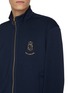 - PAUL & SHARK - Heraldic Embroidery Supima Fleece Jacket