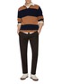 Figure View - Click To Enlarge - PAUL & SHARK - Colot Borader Wool Cashmere Polo Shirt